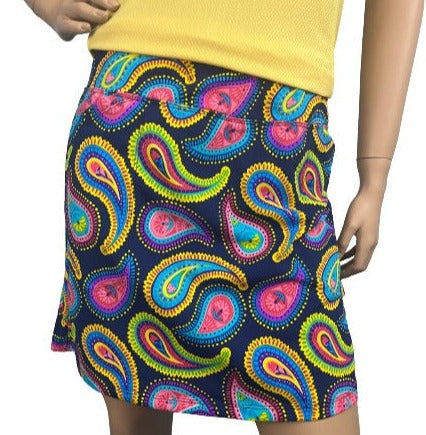 B Skinz- 18" Island Paisley Skort – For The Love Of Golf Naples